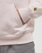 Carhartt WIP Hooded Chase Sweat pink Mens Hoody