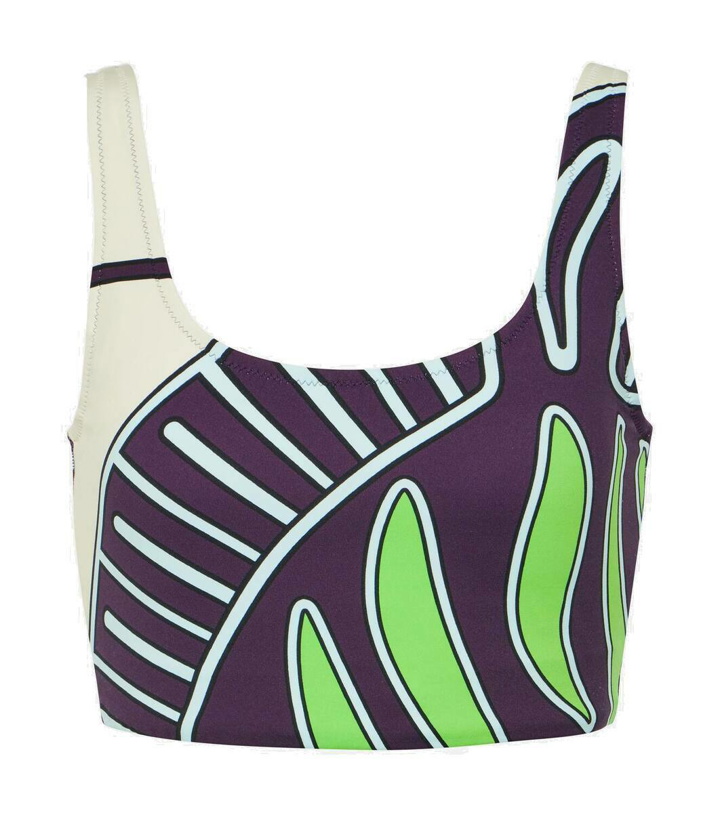Photo: Tory Sport Zebra-printed sports bra