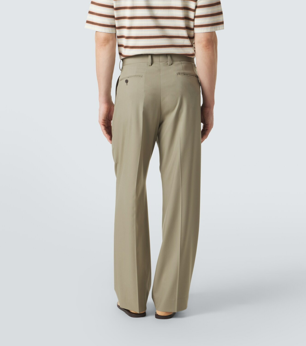 Auralee Wool wide-leg pants