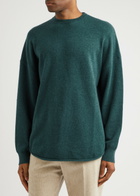 Extreme Cashmere N°53 Crew Hop Cashmere-blend Jumper - Green - One Size