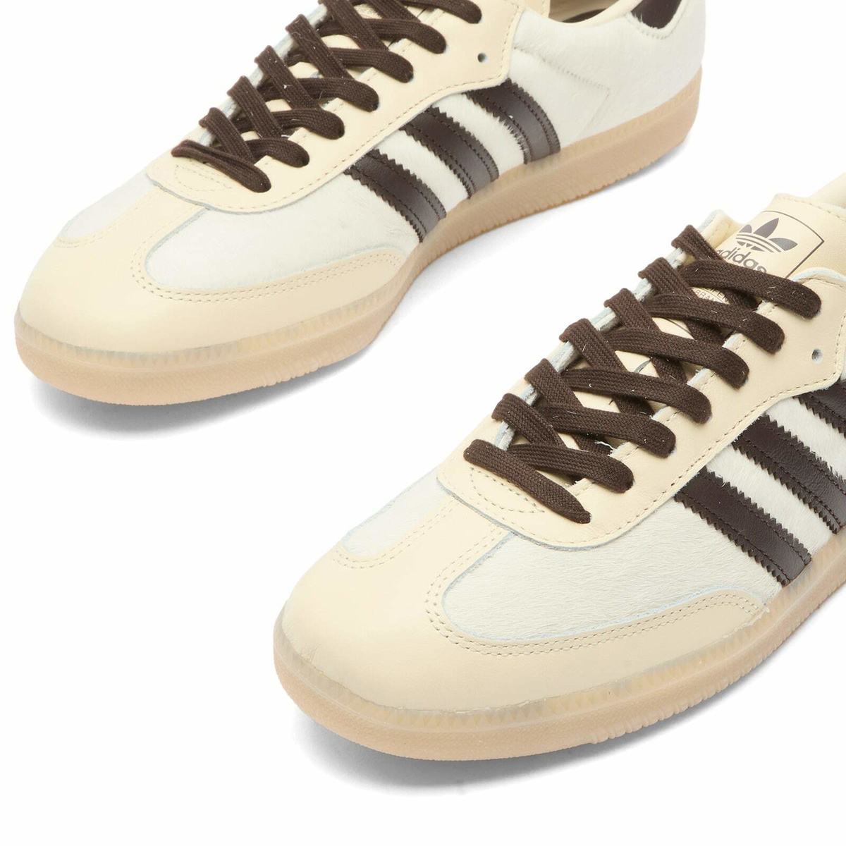 Adidas Samba Og Sneaker in Cream White/Mystery Brown/Gum4