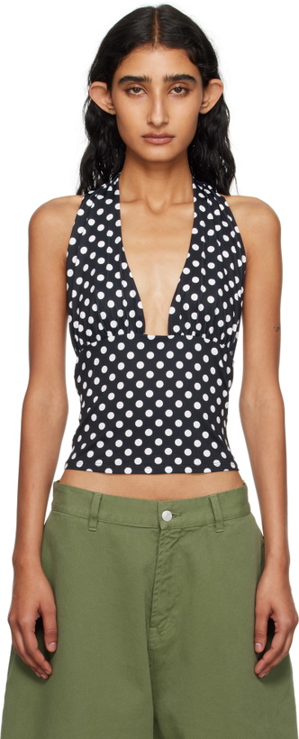 Photo: Miaou Black & White Mathilde Top