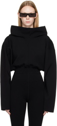 Rick Owens Black Tower Pull Hoodie