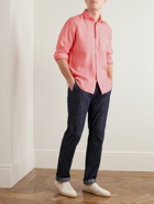 Peter Millar - Coastal Garment-Dyed Linen Shirt - Pink