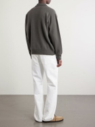 Margaret Howell - Merino Wool and Cashmere-Blend Polo Sweater - Brown