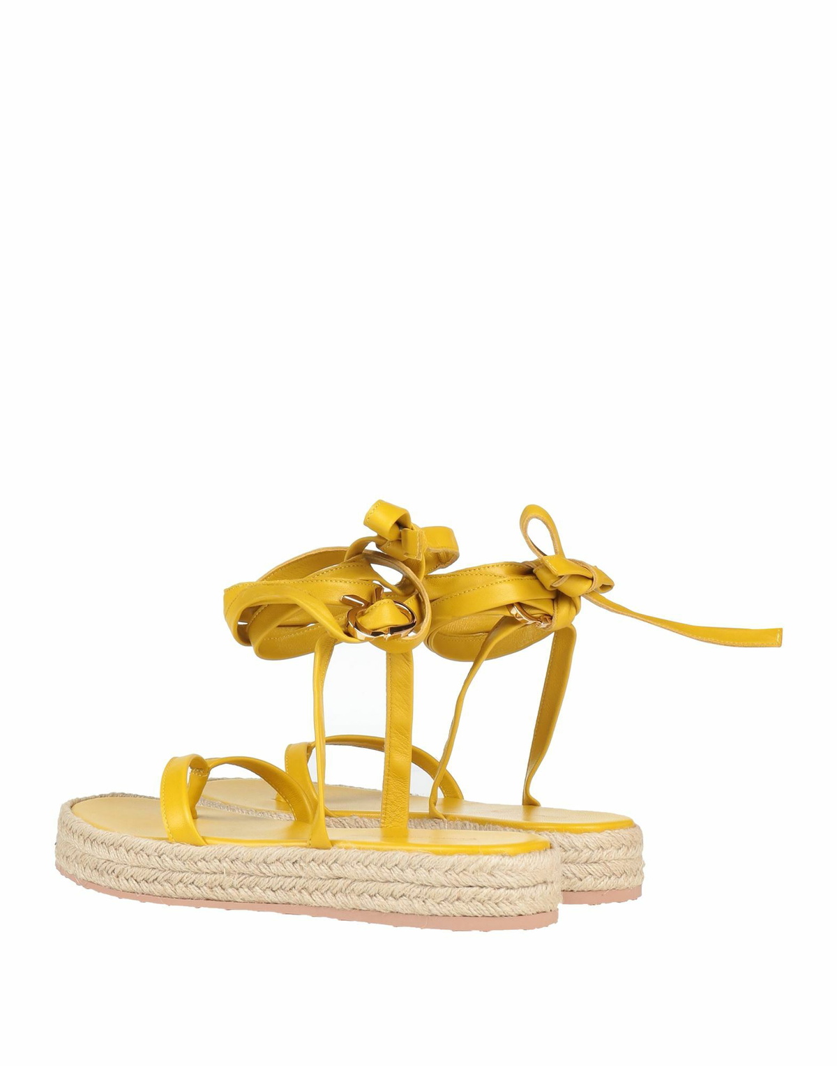 Gianvito Rossi Womens Espadrilles in Yellow