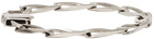 Emanuele Bicocchi Silver Chain Link Bracelet