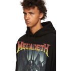 R13 Black Megadeth Fatalbot Hoodie