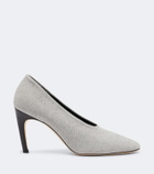 Toteme Slip jersey pumps