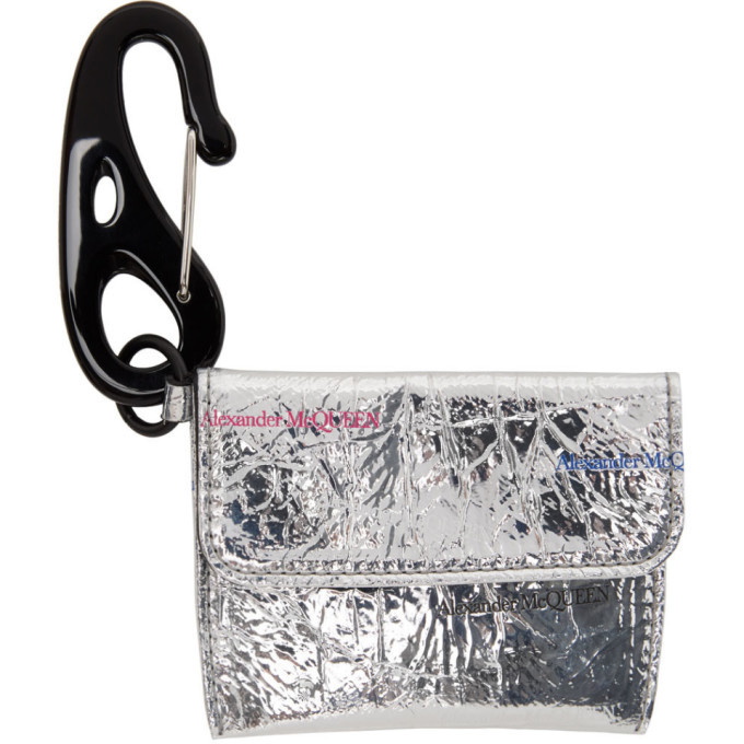 Photo: Alexander McQueen Silver Keyring Card Holder