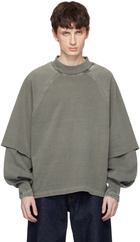 Seventh Gray Raglan Layered Longsleeve T-shirt