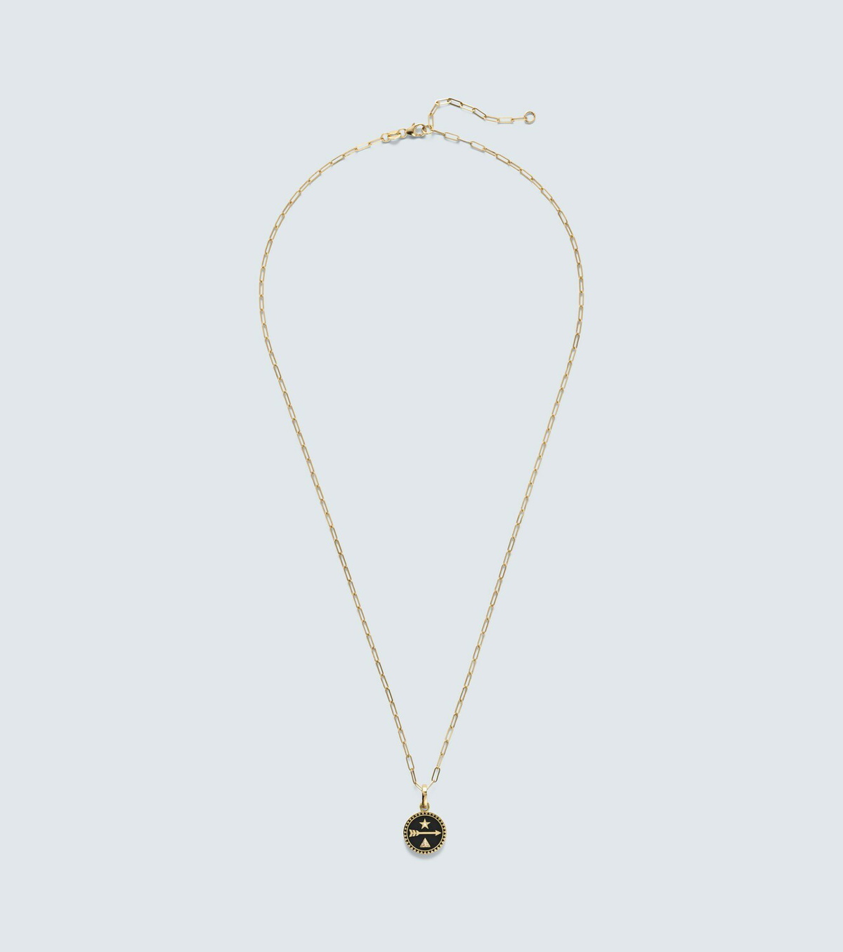 FoundRae Dream Superfine 18kt gold (750/1000) and ceramic pendant necklace with diamonds