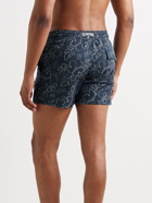 Vilebrequin - Moorise Printed Mid-Length Swim Shorts - Blue