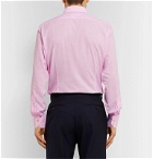 TOM FORD - Pink Slim-Fit Prince of Wales Checked Cotton Shirt - Pink