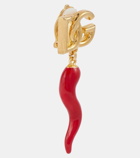 Dolce&Gabbana Capri DG clip-on drop earrings
