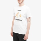 Maison Kitsuné x Olympia Le Tan Bon Appetit Classic T-Shirt in White