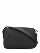 FERRAGAMO Twins Logo Leather Messenger Bag