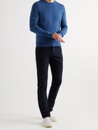 LORO PIANA - Slim-Fit Baby Cashmere Sweater - Blue