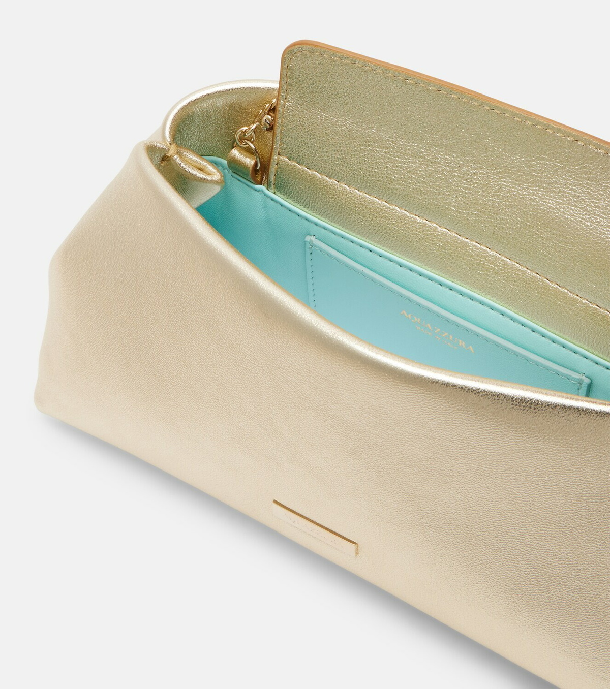 Aquazzura Temptation Mini leather top-handle bag