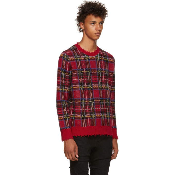 R13 Red Tartan Sweater R13