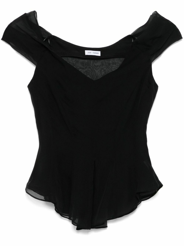 Photo: Judy Turner Chiffon Top