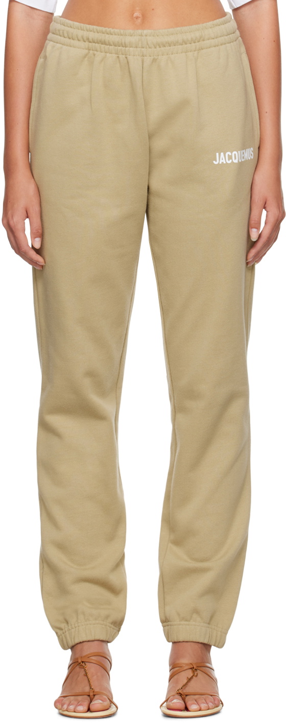 Jacquemus Khaki Le Papier 'Le Jogging Jacquemus' Lounge Pants