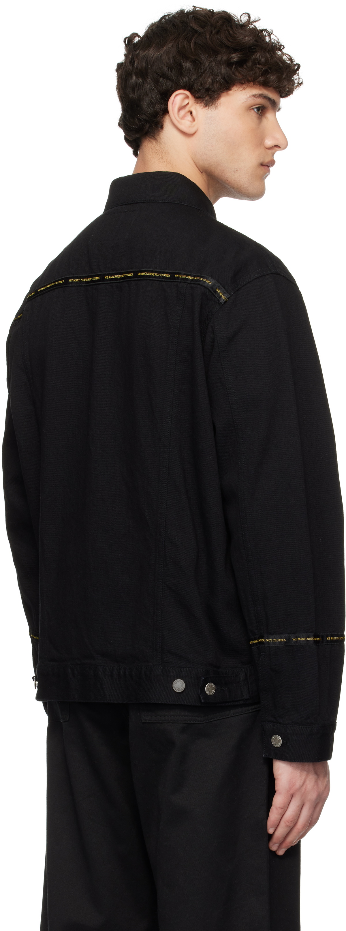 UNDERCOVER Black Pocket Denim Jacket Undercover