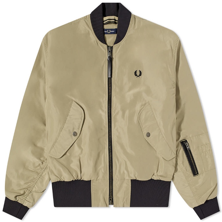 Photo: Fred Perry Zip Bomber Jacket
