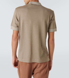 Zegna Cotton-blend polo shirt