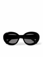 CELINE - Oval-Frame Acetate Sunglasses