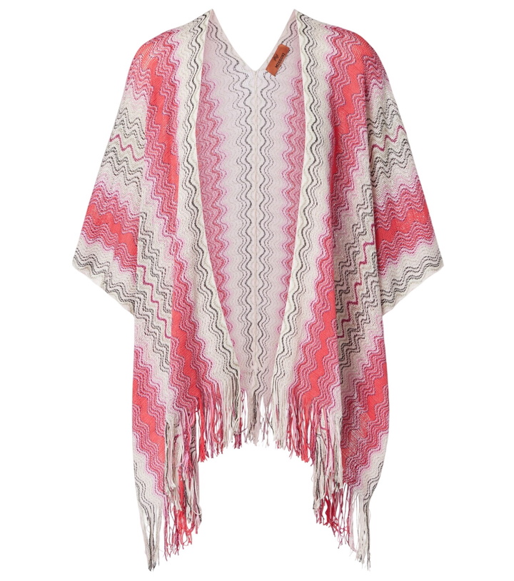 Photo: Missoni Lamé fringed poncho