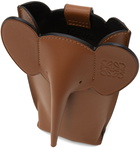 Loewe Tan Elephant Pouch