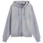 BEAMS Men's Fade Zip Hoodie in Soft Black