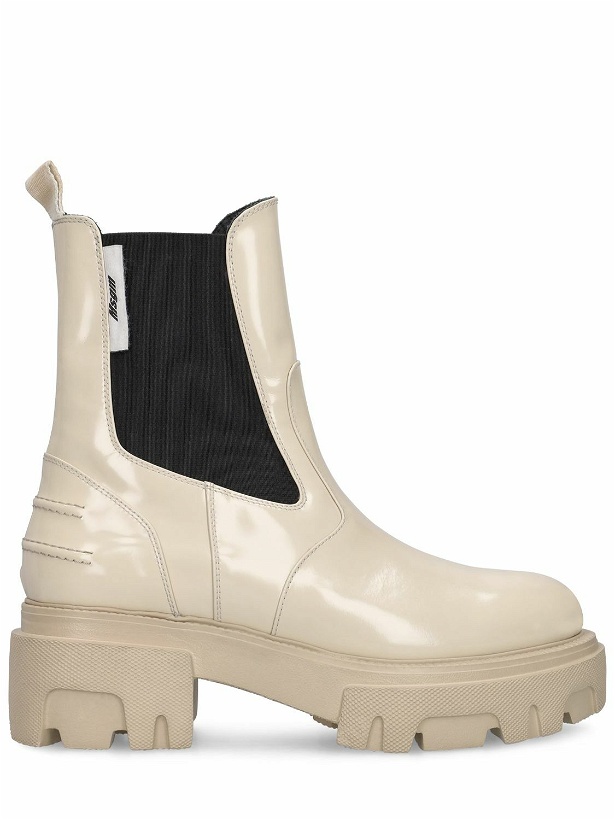 Photo: MSGM - 60mm Chelsea Leather Boots