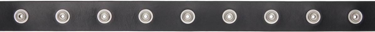 Rick Owens Black Hollywood Snap Belt