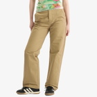 House Of Sunny Women's Canvas Worker Pants in Clay