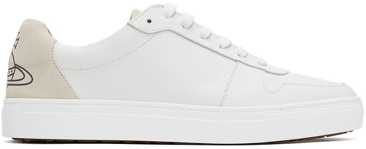Photo: Vivienne Westwood White Apollo Trainer Low Sneakers