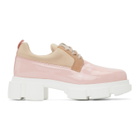 Joshua Sanders Pink Patent Velar Derbys