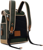 Coach 1941 Green & Tan League Flap Backpack