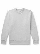 adidas Originals - Adicolor Comtempo Logo-Embroidered Cotton-Jersey Sweatshirt - Gray