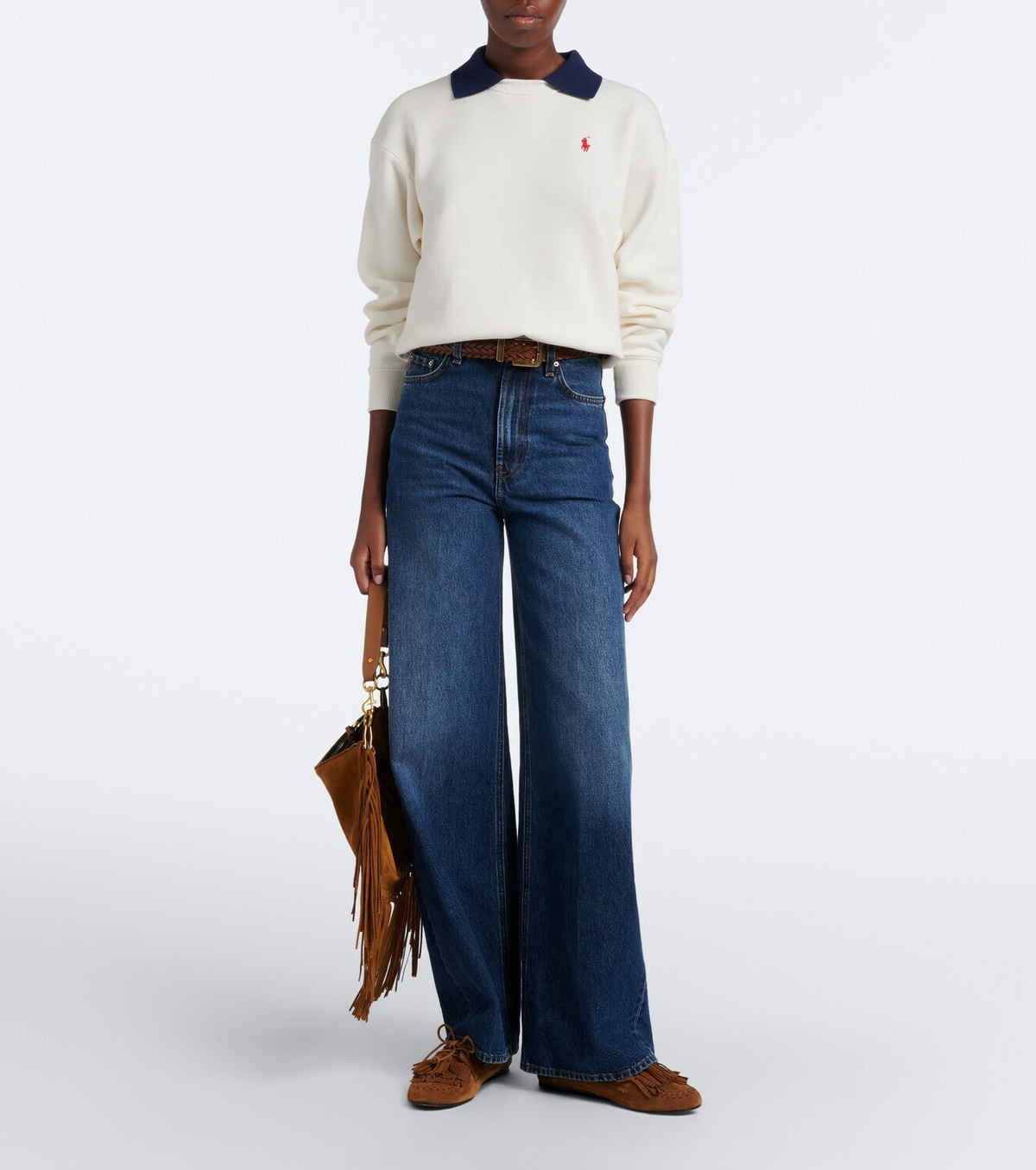 Polo Ralph Lauren Cotton-jersey polo sweatshirt