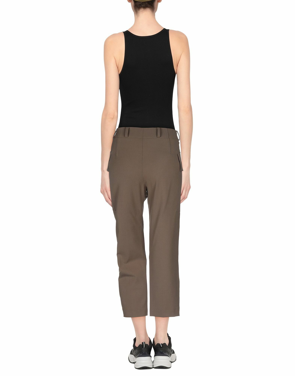 Jucca Womens Pants Military in Green