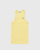 Lacoste T Shirts & Rollis Yellow - Womens - Tops & Tanks