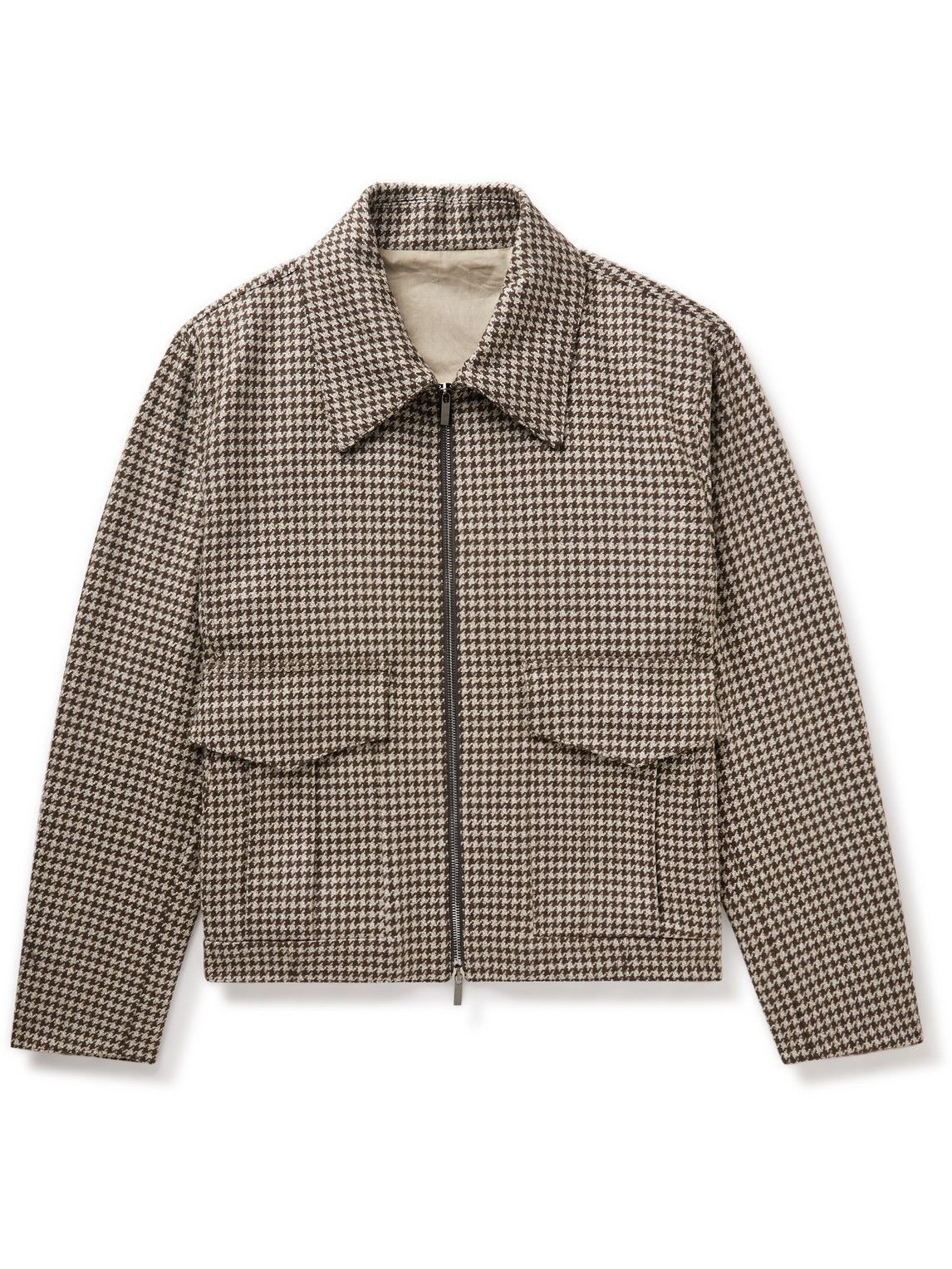 【新品タグ付き】Mannish Wool Blouson／OHOTORO Amazon | OHOTORO Mannish Wool Blouson navy | シャツ