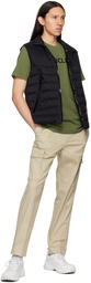 Moncler Black Koror Down Vest