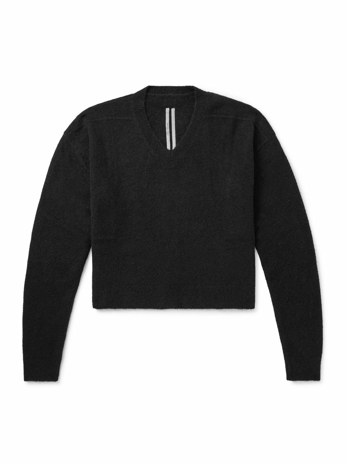 【送料&関税込】Rick Owens Virgin Wool Crew-neck Sweater Rick Owens Virgin Wool Crew-neck Sweater | italist