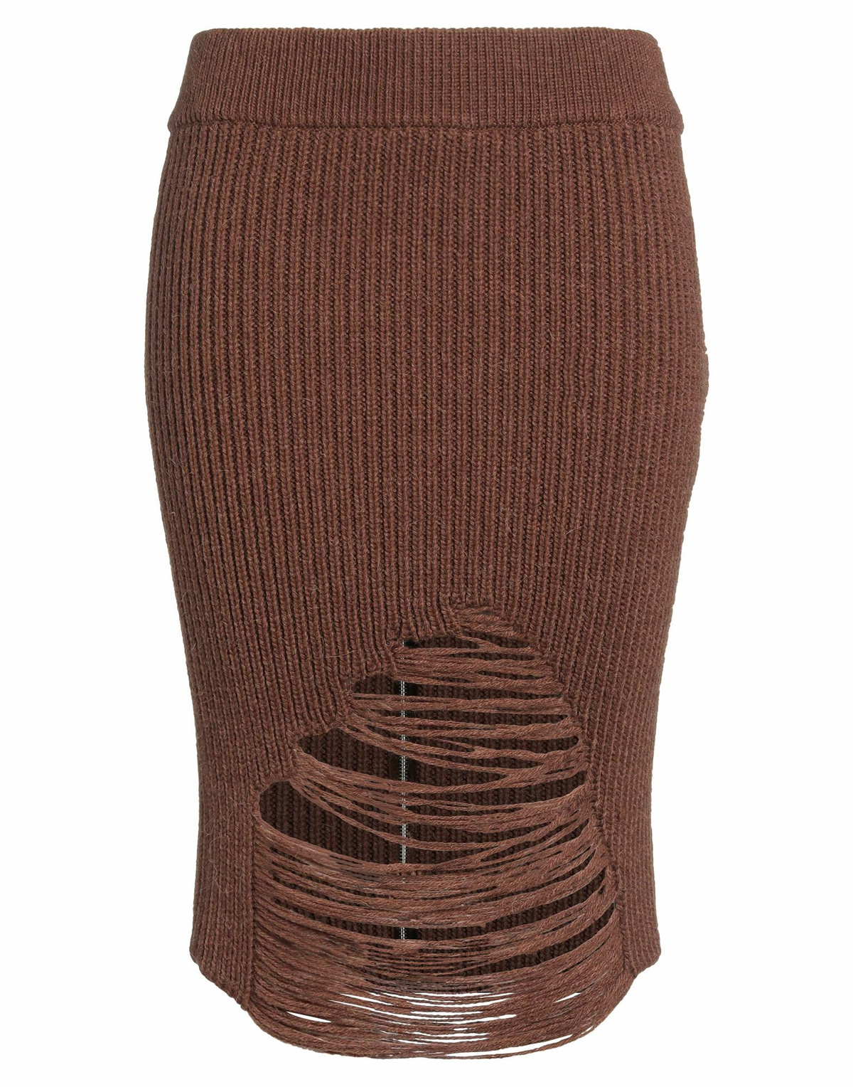 Kimhekim Womens Midi skirt in Brown