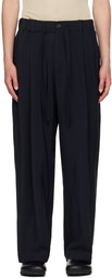 Studio Nicholson Navy Noam Trousers