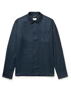 Brioni - Calvary Super 120s Virgin Wool-Twill Overshirt - Blue