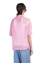 Séfr Sergio Shirt In Rose-pink Polyester